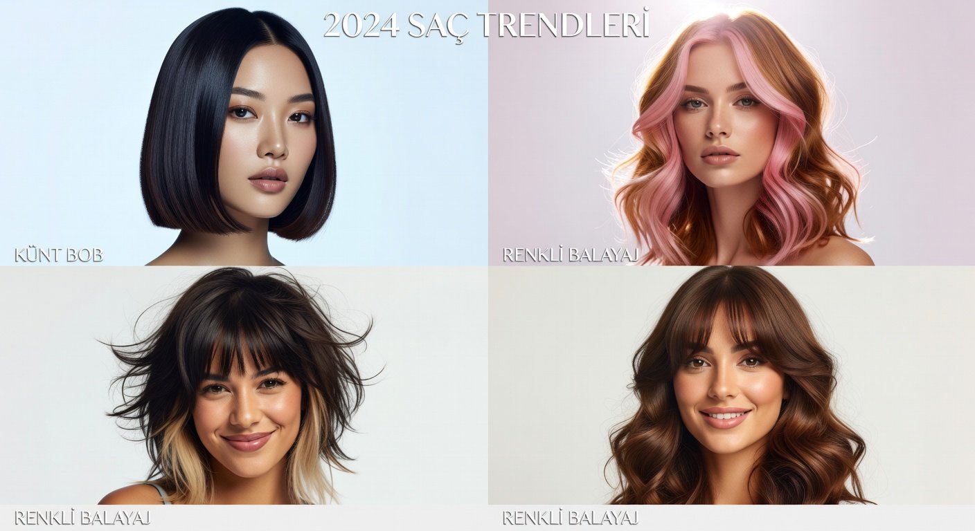 2024'ün En Popüler Saç Trendleri ve Bakım İpuçları