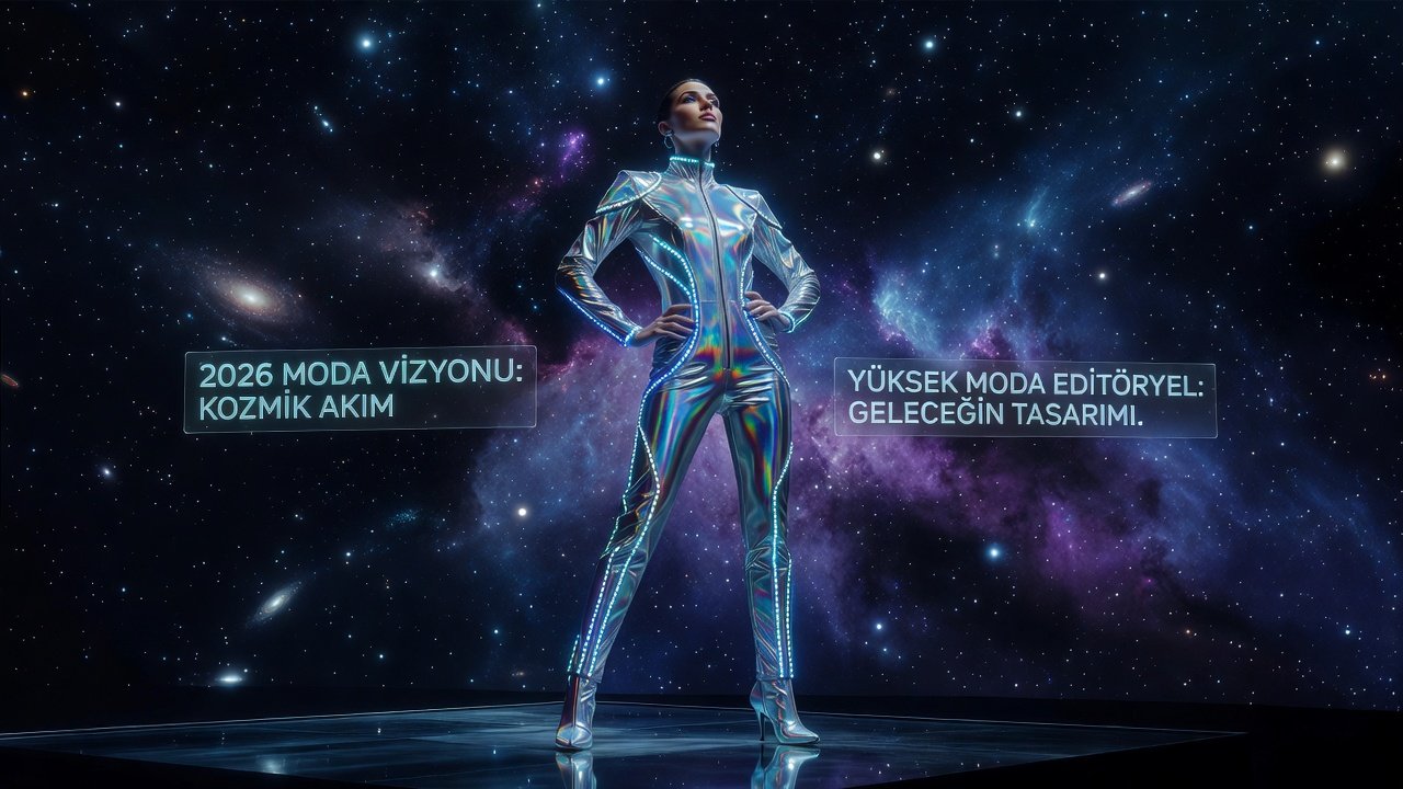 2026 En İyi Moda Trendleri: Uzay Temalı Futuristik Stiller