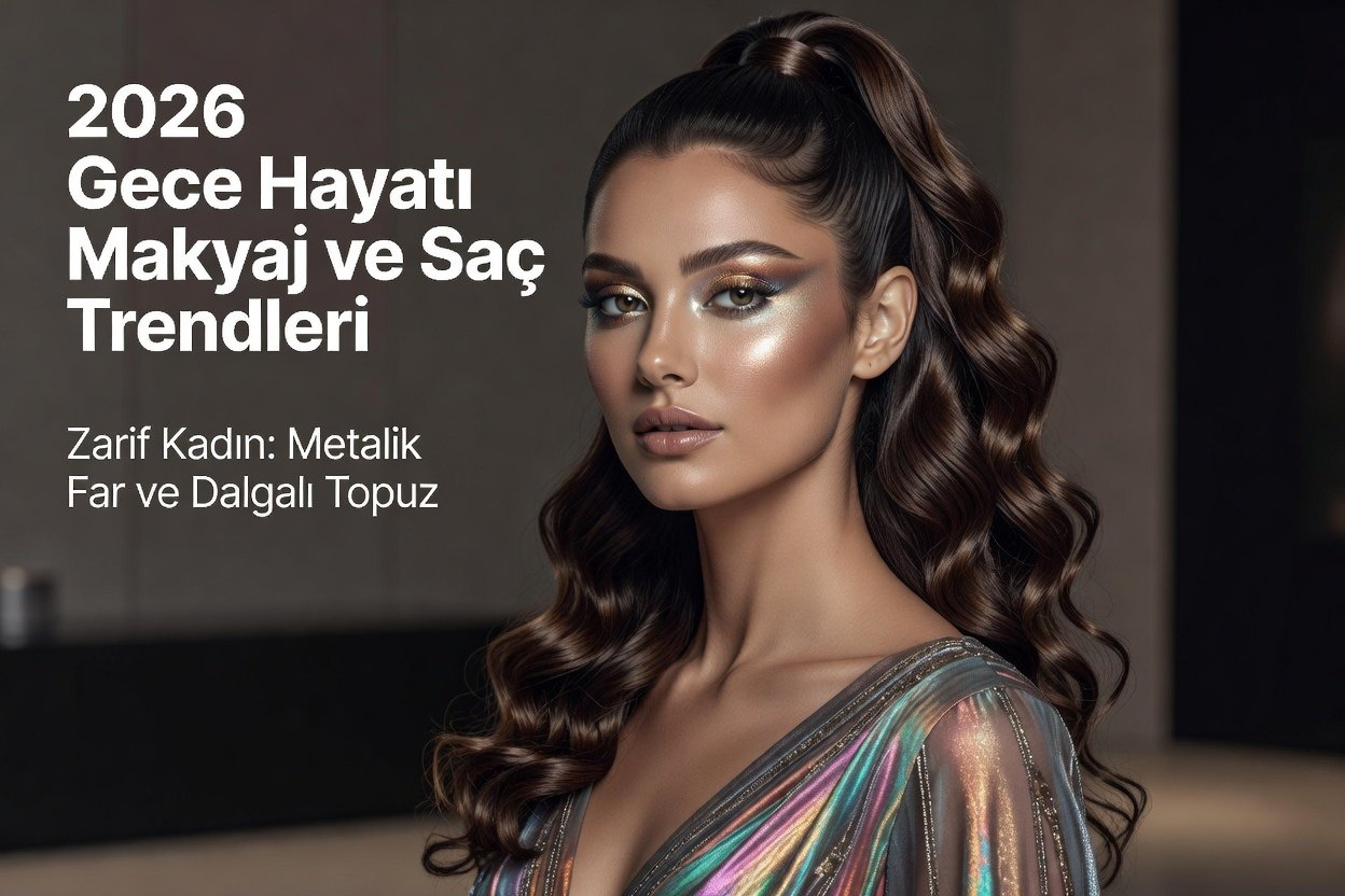 2026 Gece Hayatı İçin Makyaj ve Saç Trendleri Rehberi
