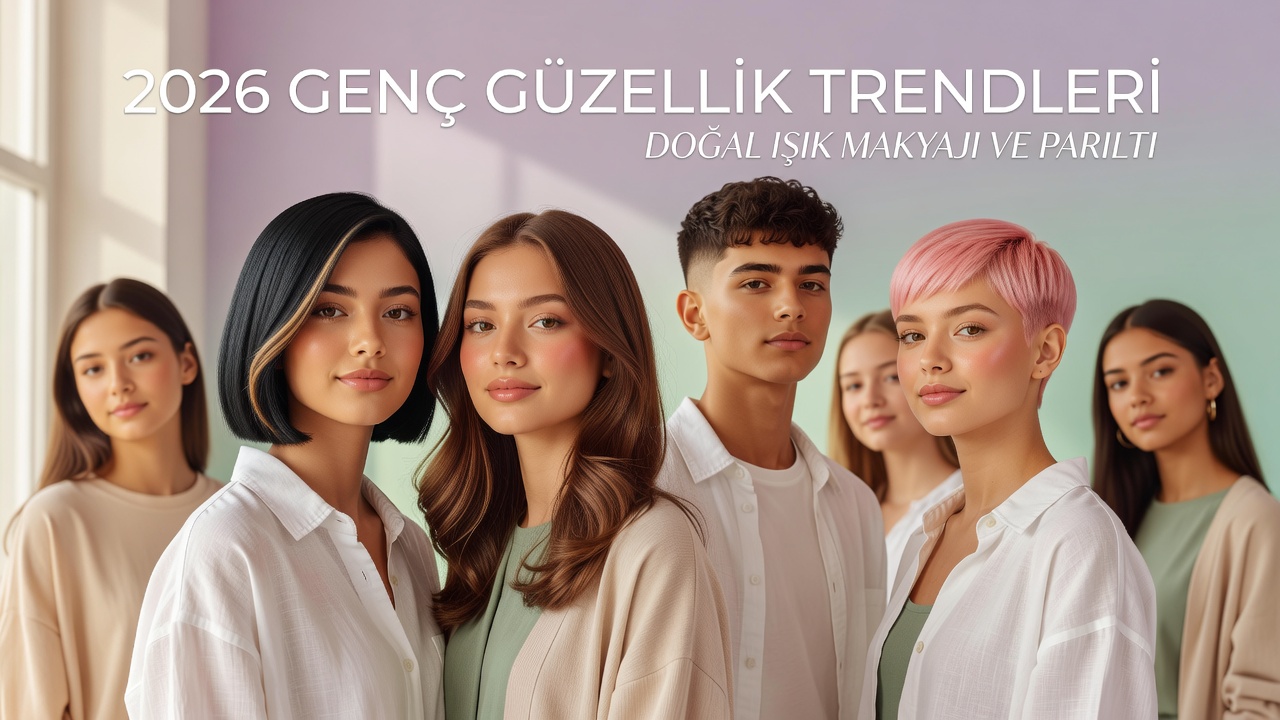 2026 Gençler İçin Güzellik İpuçları: Makyaj Cilt ve Saç Trendleri