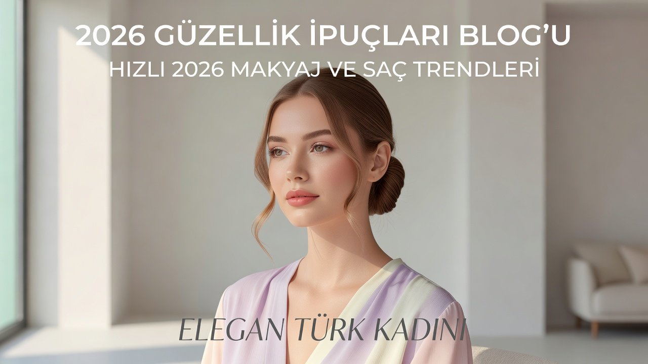 2026 Hızlı Güzellik İpuçları: Makyaj ve Saç Trendleri İçin Çözümler