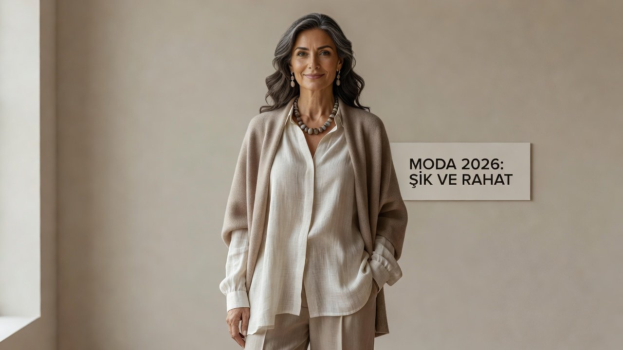 2026 Moda Trendleri: 50+ Yaş İçin Şık ve Konforlu Stiller Rehberi
