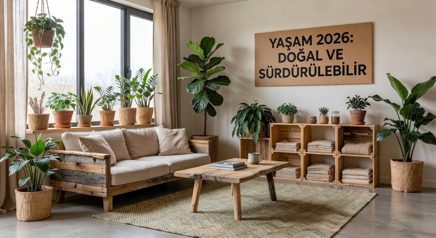 2026 Sürdürülebilir Yaşam Tarzı ve Dekor Trendleri