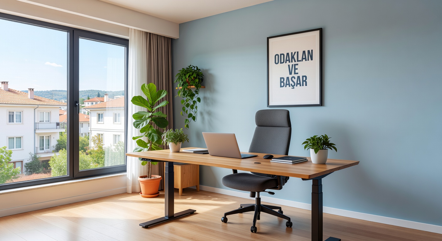 Ev Ofisi Dekoru: Sağlıklı Yaşam Tarzı İpuçları