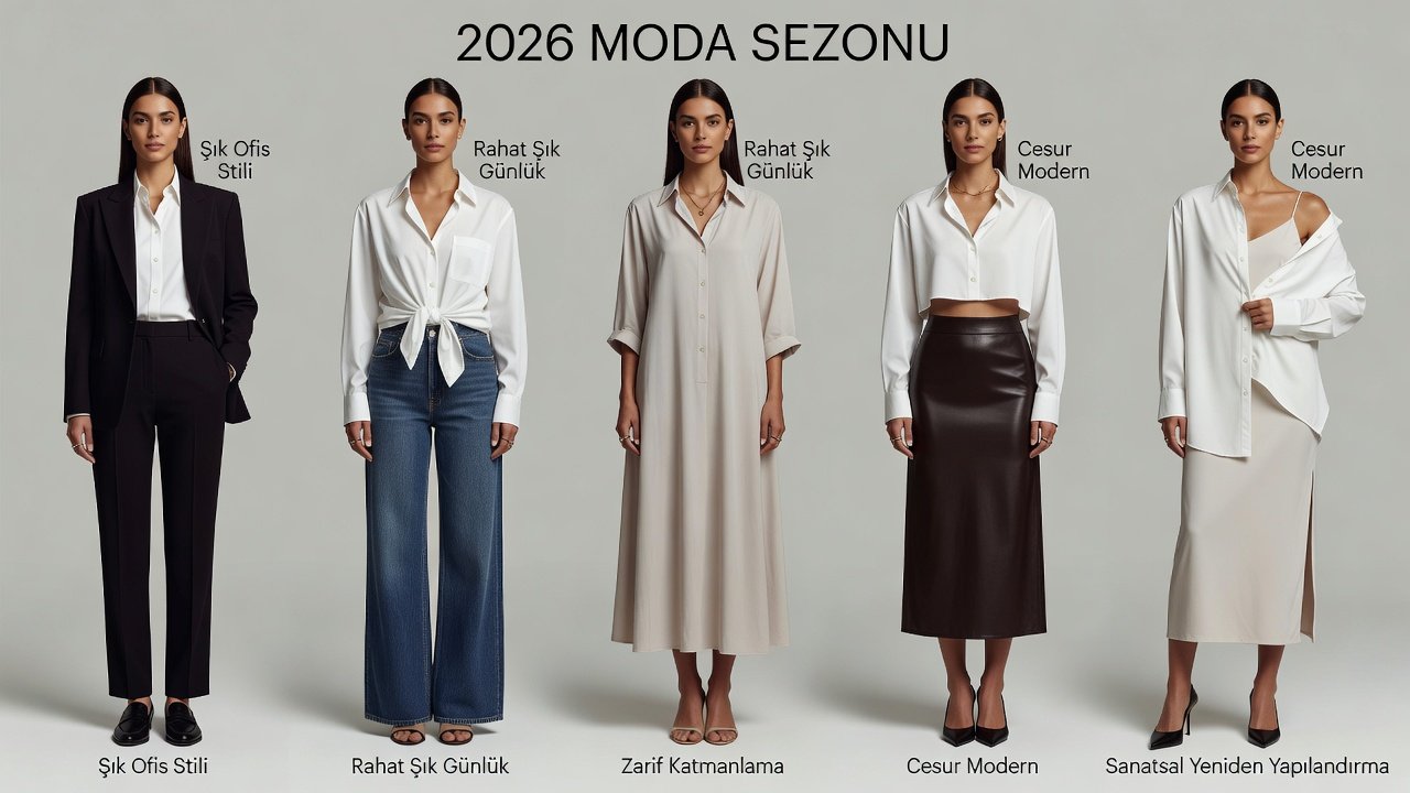 Tek Parçayla 5 Farklı Şık Kombin Önerisi 2026